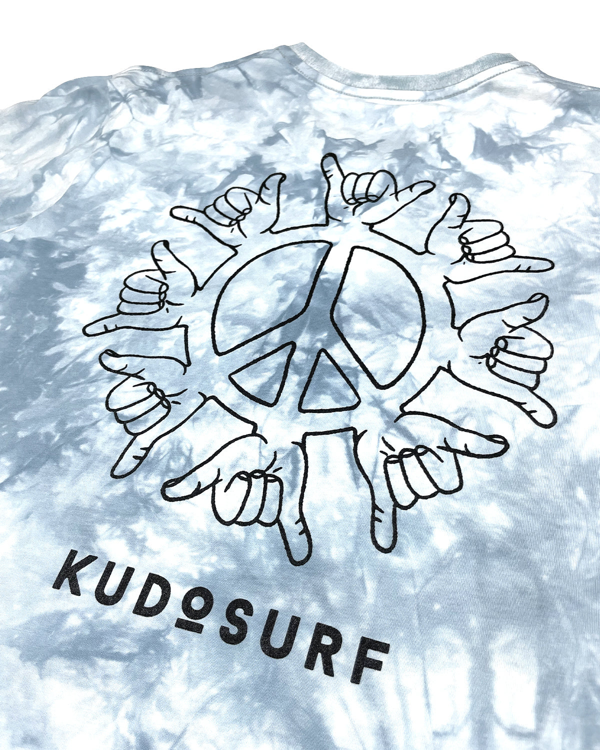 KS Men's Peace Shaka Tie Dye Shirt - Light