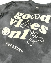Load image into Gallery viewer, KS Men&#39;s Good Vibes Only Tie Dye Shirt - Dark