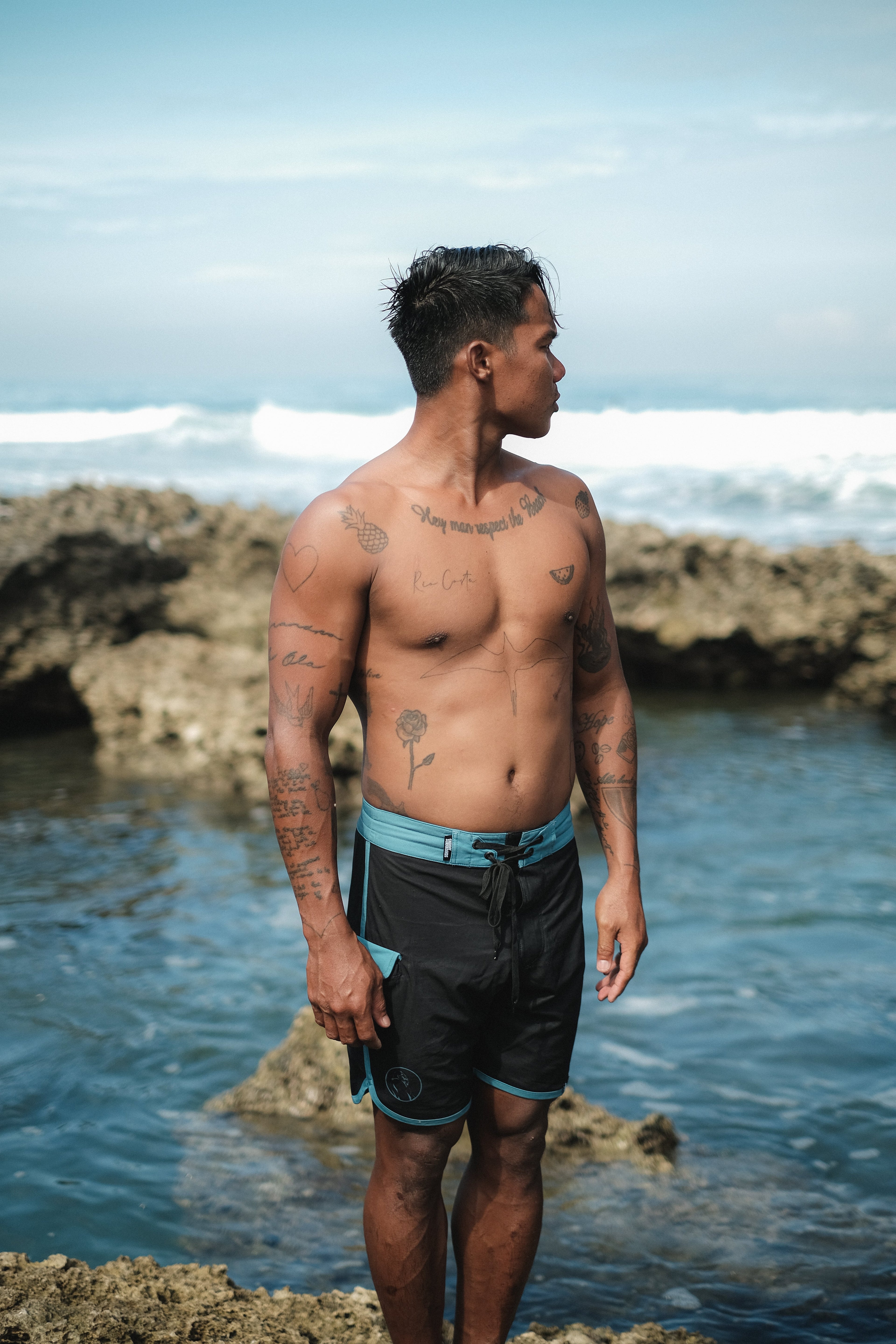 Casugay Surfboards X KS Nomad Mens Boardshorts (Black) - KS Boardriders Surf Shop