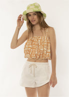 Catalina Cruse Woven Tank - KS Boardriders Surf Shop
