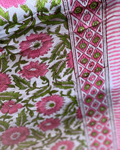 Load image into Gallery viewer, Coral Sunset Sarongs (Green Pink Daisy) - KS Boardriders Surf Shop