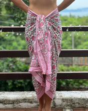 Load image into Gallery viewer, Coral Sunset Sarongs (Pink Rosebud) - KS Boardriders Surf Shop