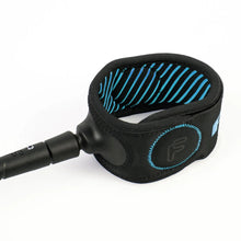 Load image into Gallery viewer, FCS Freedom Helix 9’ All Round Ankle Leash (Blue/Black) - KS Boardriders Surf Shop