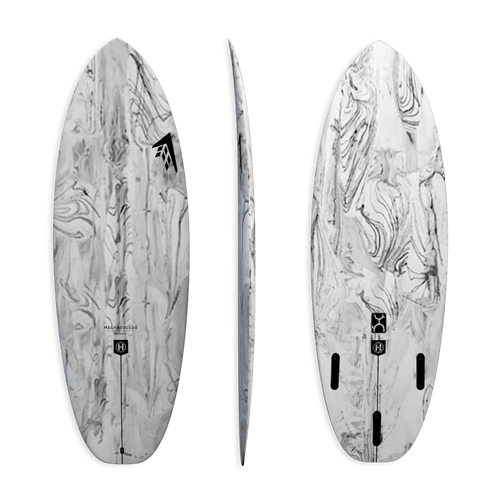 Firewire 5'4 Machadocado Helium Surfboard - Grey Swirl