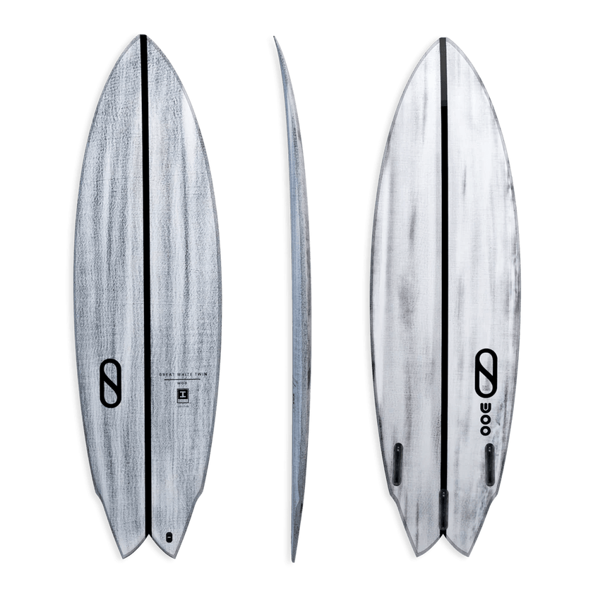 Firewire 5'8 Great White Twin - Ibolic Volcanic - KS Boardriders Surf Shop