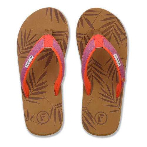 Foamlife Harts Womens Flip Flops (Latte Brown) - KS Boardriders Surf Shop