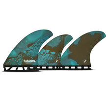Load image into Gallery viewer, Futures Christenson 5 - Fin (Blue/Brown) - KS Boardriders Surf Shop