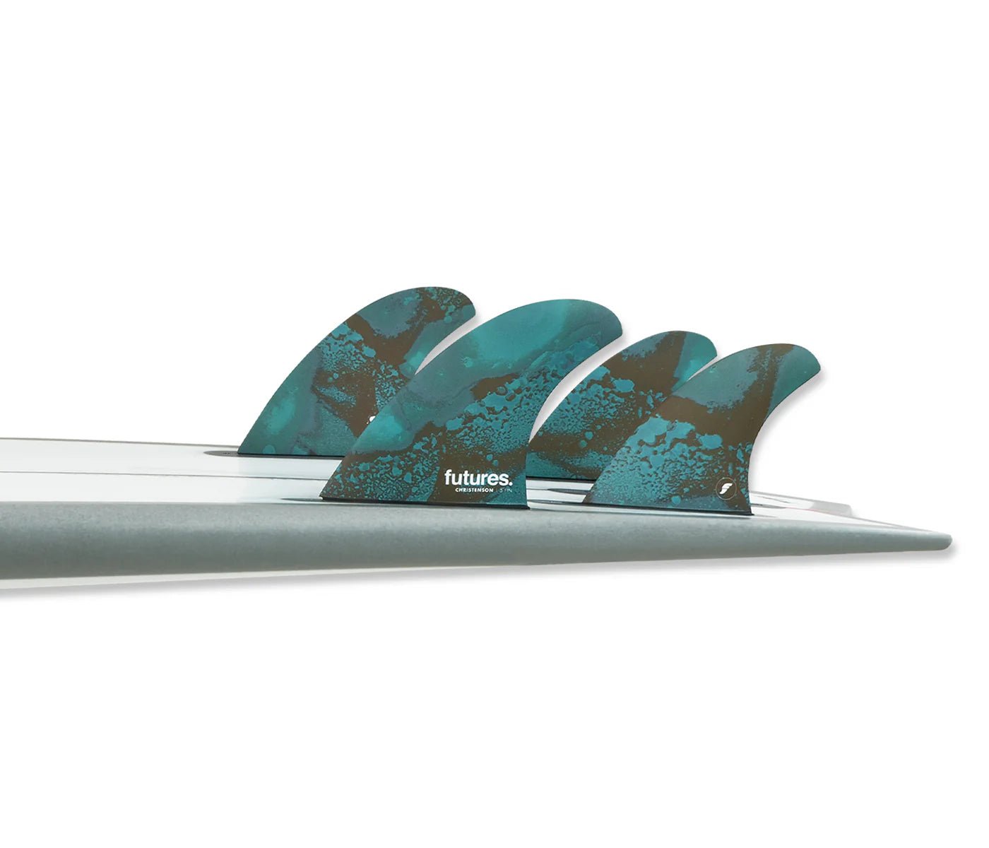 Futures Christenson 5 - Fin (Blue/Brown) - KS Boardriders Surf Shop