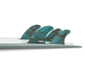 Futures Christenson 5 - Fin (Blue/Brown) - KS Boardriders Surf Shop