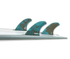 Futures Christenson 5 - Fin (Blue/Brown) - KS Boardriders Surf Shop