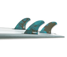 Load image into Gallery viewer, Futures Christenson 5 - Fin (Blue/Brown) - KS Boardriders Surf Shop