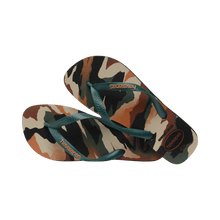 Load image into Gallery viewer, Havaianas Unisex Top Camu Flip Flops (Pantanal Green/Black) - KS Boardriders Surf Shop