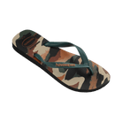 Havaianas Unisex Top Camu Flip Flops (Pantanal Green/Black) - KS Boardriders Surf Shop