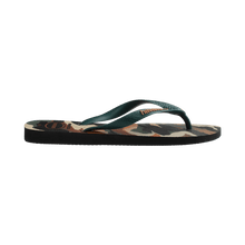 Load image into Gallery viewer, Havaianas Unisex Top Camu Flip Flops (Pantanal Green/Black) - KS Boardriders Surf Shop