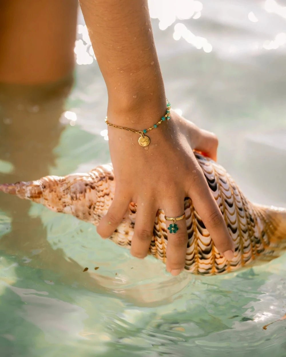 Isla 2 - Chain Bracelet PH Bracelet (Torquiose) - KS Boardriders Surf Shop