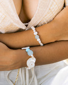 Isla PH Galene Recycled Beach Glass & Mixed Pearls Bracelet - KS Boardriders Surf Shop