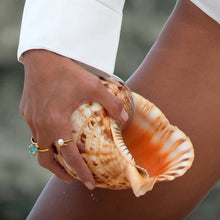 Load image into Gallery viewer, Isla PH Mar Raw Apatite Adjustable Ring (Gold) - KS Boardriders Surf Shop