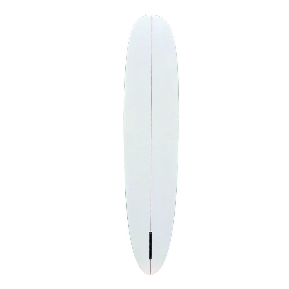 KS 9'0 Longboard (White/Green) - KS Boardriders Surf Shop