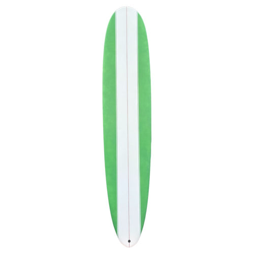 9'0 Surfboard - White/Green