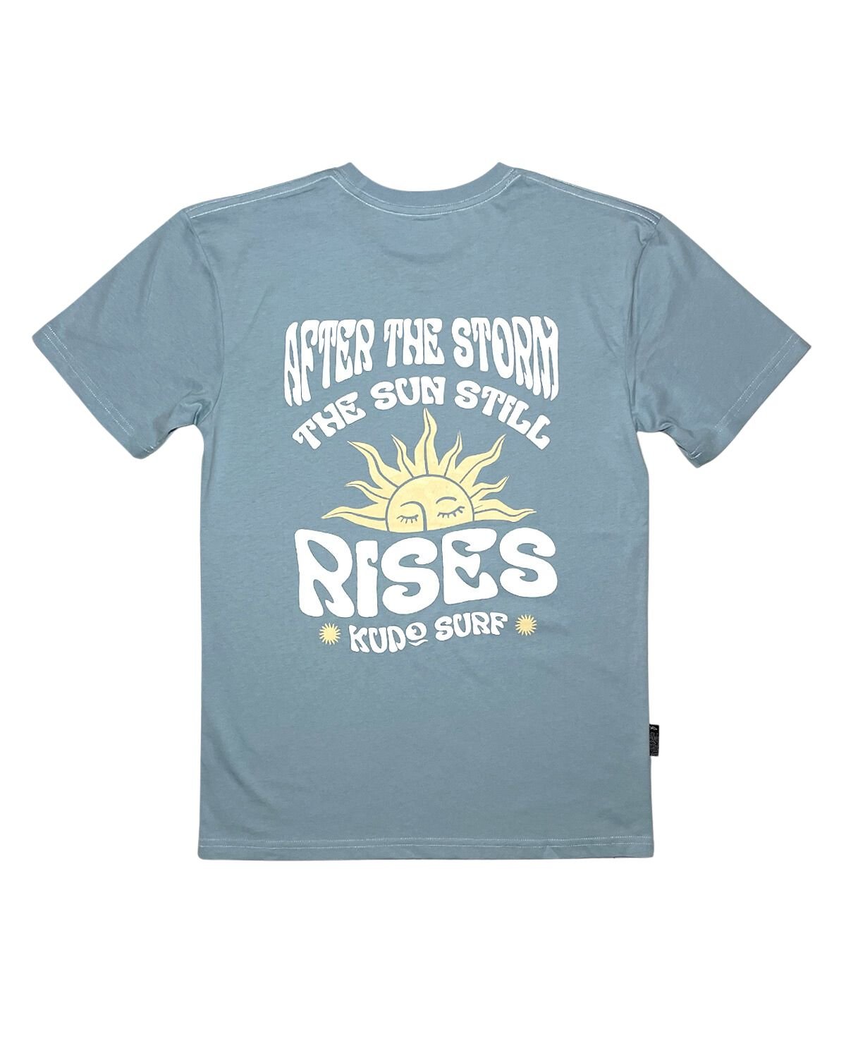 KS After the Storm Mens Tee (Sky Blue) - KS Boardriders Surf Shop