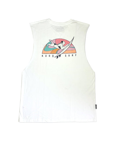 KS Emerge Mens Tank (Bone) - KS Boardriders Surf Shop