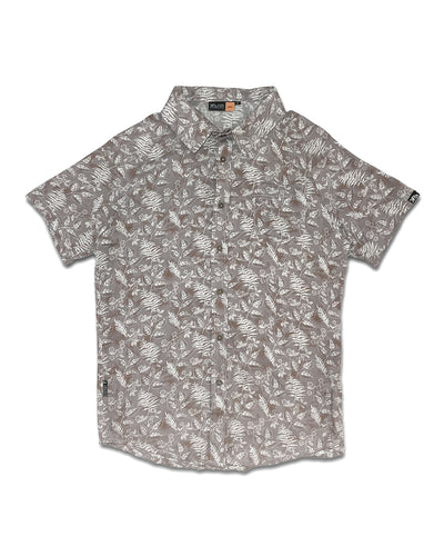 KS Jimo Mens Top (Brown Fern) - KS Boardriders Surf Shop