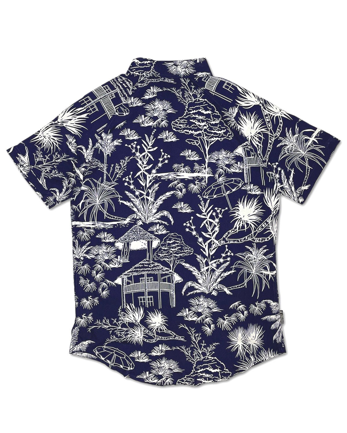 KS Jimo Mens Top (Navy Kubo) - KS Boardriders Surf Shop