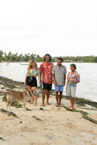 KS Jimo Mens Top (Red Kubo) - KS Boardriders Surf Shop
