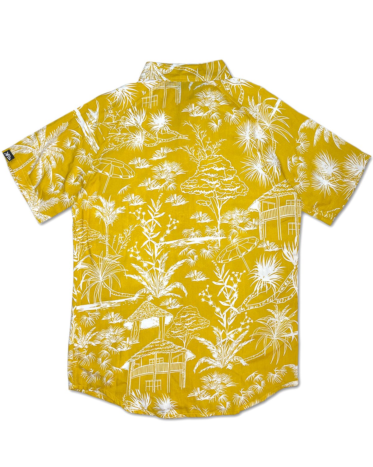KS Jimo Mens Top (Yellow Kubo) - KS Boardriders Surf Shop