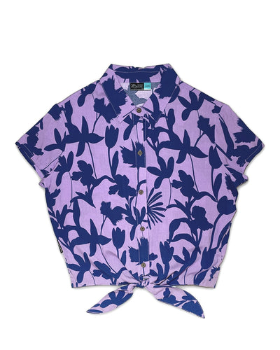 KS Leilani Womens Top (Lavender Bloom) - KS Boardriders Surf Shop