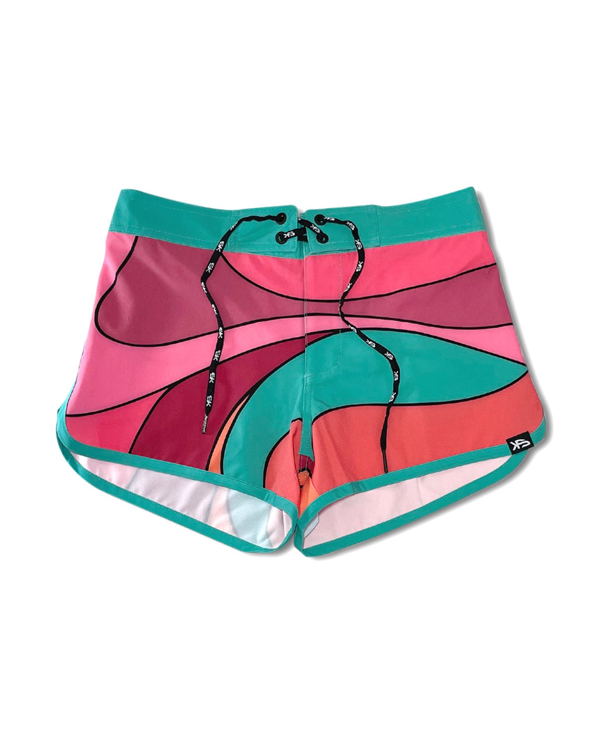 Kudo Surf Women's Maya Spring Elastic Waist Boardshorts – KS