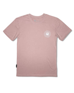 KS On the Rise Mens Tee (Faded Peach) - KS Boardriders Surf Shop