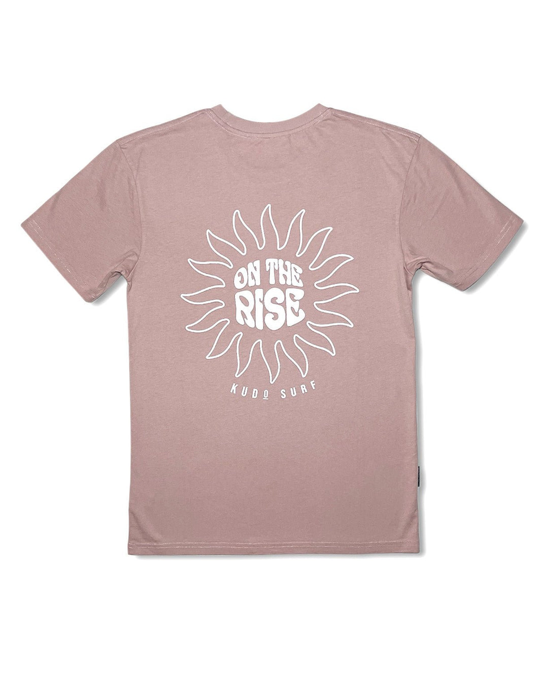 KS On the Rise Mens Tee (Faded Peach) - KS Boardriders Surf Shop