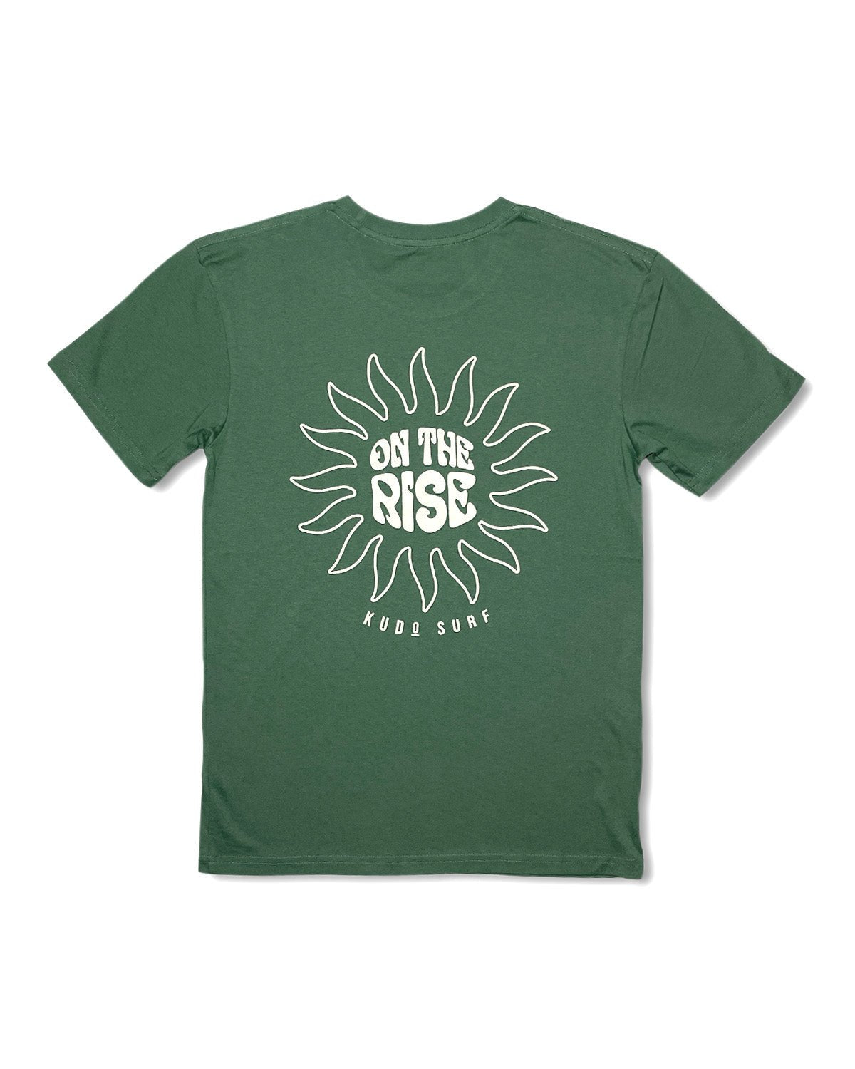 KS On the Rise Mens Tee (Sage) - KS Boardriders Surf Shop