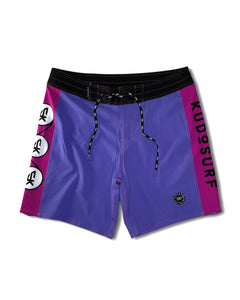 KS Tribe Local Motion Mens Boardshorts (Deep Lilac) - KS Boardriders Surf Shop