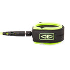Ocean and Earth 6ft Regular Moulded Leash (Lime) - KS Boardriders Surf Shop