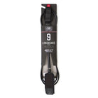 Ocean and Earth 9ft One - XT Longboard Knee Premium Leash (Black) - KS Boardriders Surf Shop