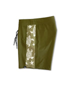 Piso X KS Men's Tribe Poseidon Tie Waist Boardshorts - Side View
