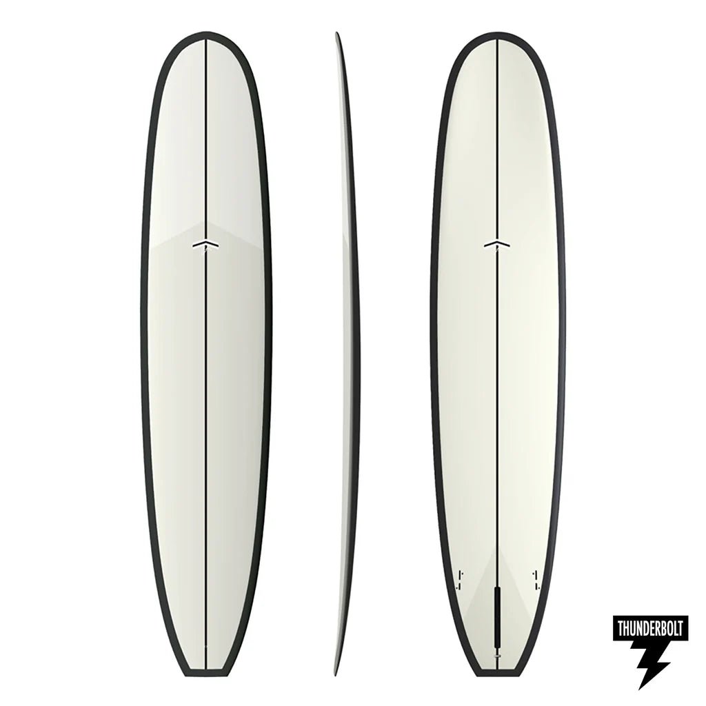 Thunderbolt CJ Chameleon (White/Carbon Rail) - KS Boardriders Surf Shop