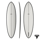Thunderbolt CJ Subrosa (White/Carbon Rail) - KS Boardriders Surf Shop