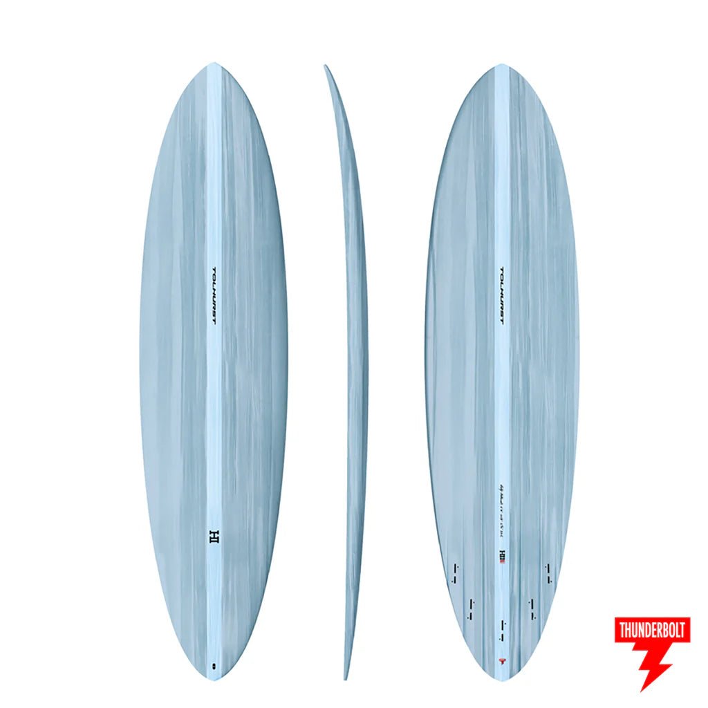 Thunderbolt Harley Ingleby Mid 6 (Light Blue) - KS Boardriders Surf Shop