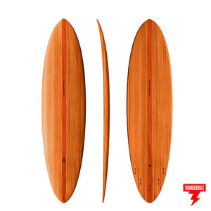 Thunderbolt Harley Ingleby Mid 6 (Orange) - KS Boardriders Surf Shop