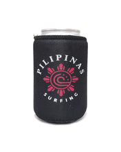 Load image into Gallery viewer, UPSA Pilipinas Surfing Pride Can Cooler (Black) - KS Boardriders Surf Shop