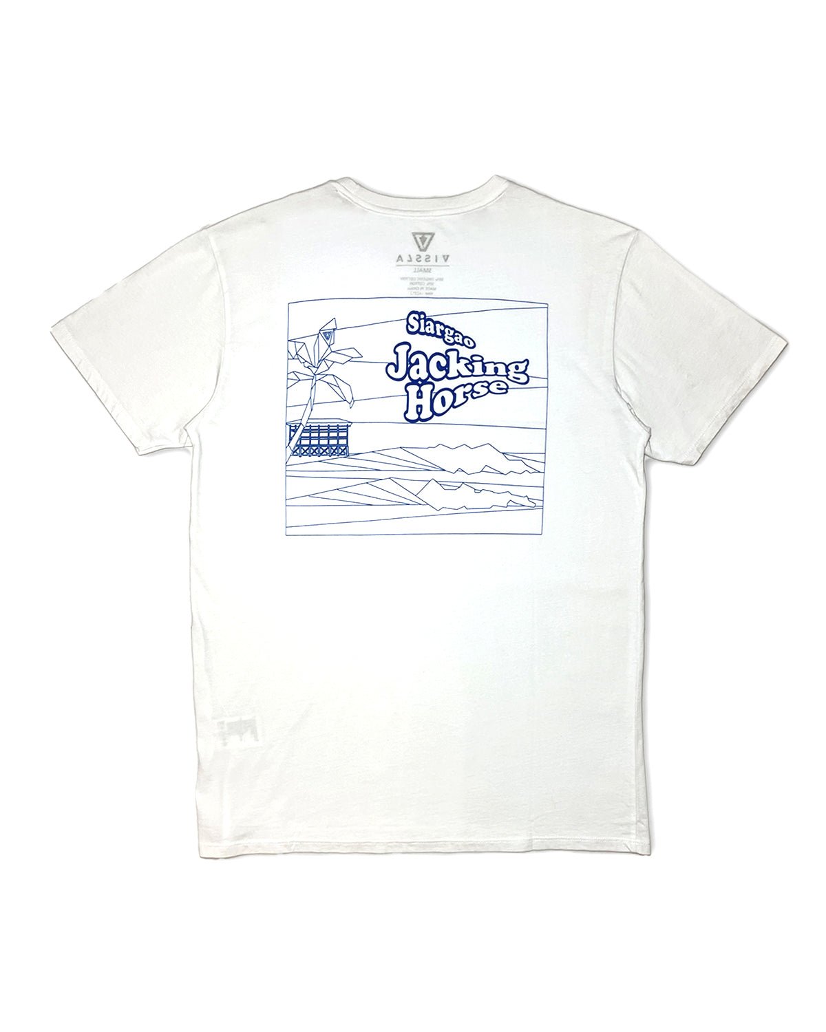 Vissla Siargao Jacking Horse Tee (White) - KS Boardriders Surf Shop