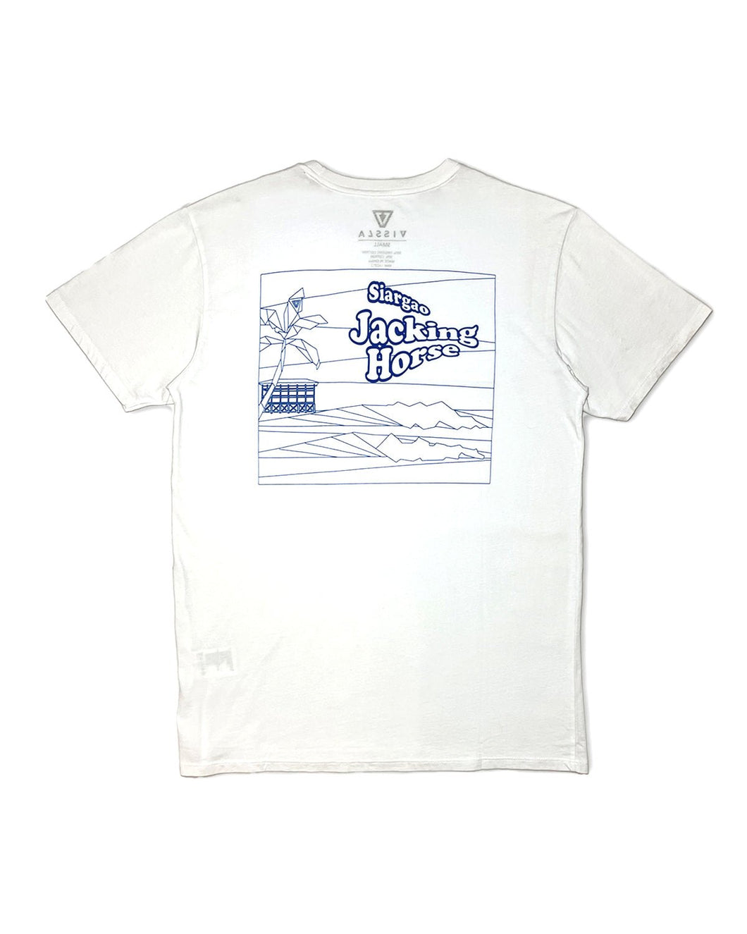 Vissla Siargao Jacking Horse Tee (White) - KS Boardriders Surf Shop