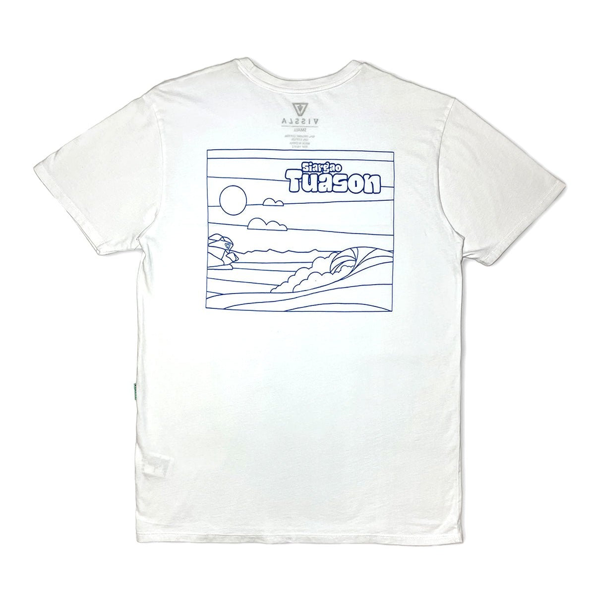 Vissla Siargao Tuason Tee - White – KS Boardriders Surf Shop