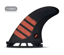 Load image into Gallery viewer, Futures F4 Thruster Alpha Fins (Carbon/Red)