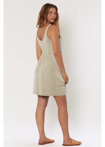 Sisstr Nya Shortsleeve Knit Dress (Light Agave)