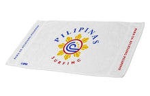 Load image into Gallery viewer, UPSA Pilipinas Surfing Pride Towel (White)