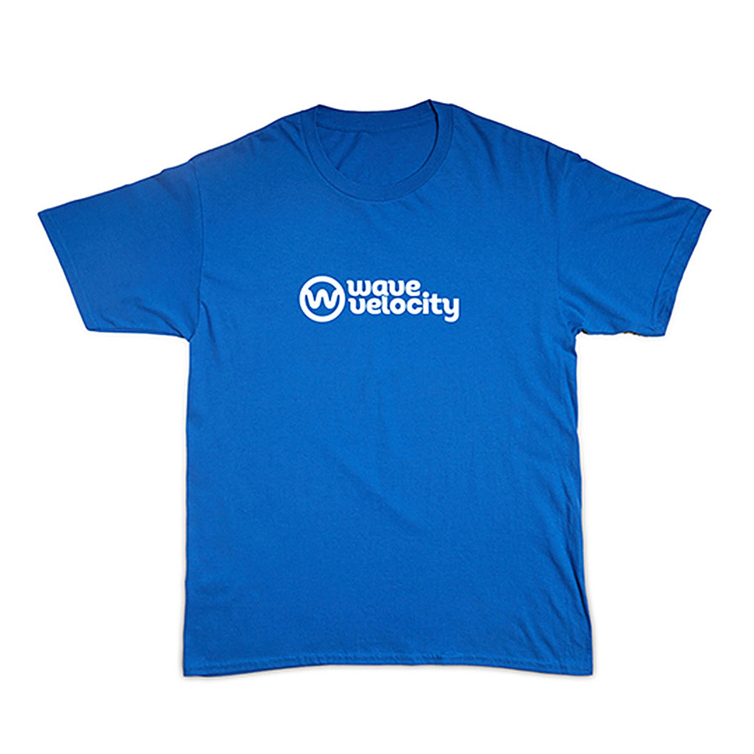 Wave Velocity Basic Tee (Blue)